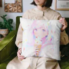 ヤバいTシャツ屋しゃんの暑い夏はアイスだ007 Cushion