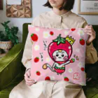 旅猫王子れぉにゃん👑😼公式(©️レイラゆーし。©️ Layla-246yuusi.)のいちご☆旅猫王子れぉにゃん(セリフあり) Cushion