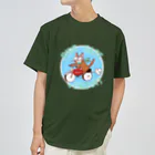 GOODS by smalls nakanoのEnjoy ride with Kogeta  Dry T-Shirt
