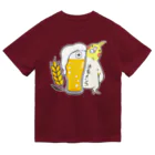 こざくらクラブの酒豪インコ（オカメインコ　ビール） Dry T-Shirt