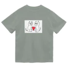 おかか商店のミルとゼロのなかよしグッズ Dry T-Shirt