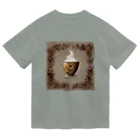 leisurely_lifeのA richly decorated coffee-inspired T-shirt design Dry T-Shirt