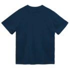 イラスト MONYAAT のバックプリント　たこさんwinなーとメンダコUFO Dry T-Shirt