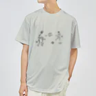 WAMI ART　ホツマツタヱ同好会の庭球蛙 Dry T-Shirt