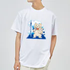 N's Creationの唄猫 〜一曲聴いてくれにゃ〜 Dry T-Shirt