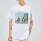 MUGEN ARTのモネ　エトルタの断崖  Claude Monet Dry T-Shirt
