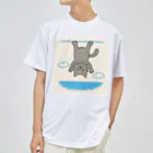じゅうしまつのぶら下がり猫？ Dry T-Shirt