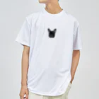 フレンチブルドッグのてんちゃんのモノクロ　フレンチブルドッグのてんちゃん Dry T-Shirt