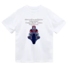 1096's shopのスカル夫　ドクロ　ガイコツ　嫁がピリピリしてるから出かけた Dry T-Shirt