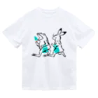 しきいろの鳥獣戯画(ポップ/買い物) Dry T-Shirt