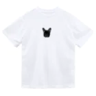 フレンチブルドッグのてんちゃんのモノクロ　フレンチブルドッグのてんちゃん Dry T-Shirt