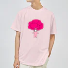 豚人イラストのパンダ武島の豚菜類！ロース・ピンク・ピッグカリフラワー！！ Dry T-Shirt