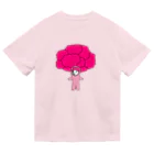 豚人イラストのパンダ武島の豚菜類！ロース・ピンク・ピッグカリフラワー！！ Dry T-Shirt