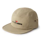 着る文字屋のI LOVE ディーゼル機関車 / アイラブディーゼル機関車 5 Panel Cap