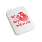 『Nothing Is Real』-- IN SUZURIのOh! It's Such A Perfectday.（赤） Flat Tin Case