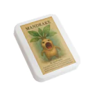 beastyの魔法植物図鑑「マンドレイク」イラスト Flat Tin Case