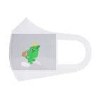 すぃりゅうのきゃらしょっぷのシュークリームを食べタツコ Face Mask