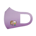 アグリム@かわ主婦スタンプ制作中の かわいい主婦の1日×アマビエ様 Face Mask