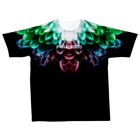 HOUSE DANCE MANIAのBotanical・Colorful All-Over Print T-Shirt