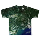 WEAR YOU AREの岡山県 津山市 Tシャツ 両面 All-Over Print T-Shirt :back