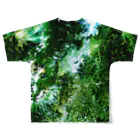 WEAR YOU AREの福島県 福島市 Tシャツ 両面 All-Over Print T-Shirt :back