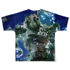 WEAR YOU AREの福岡県 うきは市 Tシャツ 両面 All-Over Print T-Shirt :back