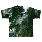 WEAR YOU AREの福島県 福島市 Tシャツ 両面 All-Over Print T-Shirt :back