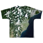 WEAR YOU AREの静岡県 藤枝市 Tシャツ 両面 All-Over Print T-Shirt :back