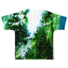 WEAR YOU AREの福島県 伊達市 Tシャツ 両面 All-Over Print T-Shirt :back