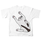 Mと愉快なにゃんこ達のみちこはん2 All-Over Print T-Shirt :back