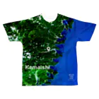 WEAR YOU AREの岩手県 釜石市 Tシャツ 両面 All-Over Print T-Shirt