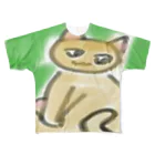 インスピレーションストア(ФωФ)のにゃんこ All-Over Print T-Shirt