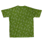 B-catの微生物パターン緑_フルグラTシャツ All-Over Print T-Shirt