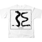 catmanjohn〜猫男じょんの亞の境地 All-Over Print T-Shirt :back