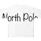 Arctic Bloom.のNorth Pole(ノースポール) All-Over Print T-Shirt