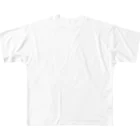 鯨坂商会の寝てるネコ All-Over Print T-Shirt