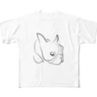ボストンテリアのぷーのボストンテリアのぷー All-Over Print T-Shirt