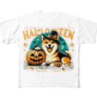 Naoki21のDOG x HALLOWEEN 02 All-Over Print T-Shirt