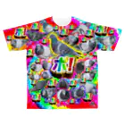 まさかのさむかわのポ圧！それは鳩パラダイス All-Over Print T-Shirt