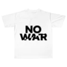 NoMoreWarの反戦｜NO WAR All-Over Print T-Shirt