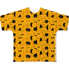 Je te veuxのおばけパレード オレンジ All-Over Print T-Shirt