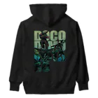 ドコデモモタード*DOCOMOTAのDOCODEMO MOTARD THE SIMPLE TYPO + Mayaaan　Duotone Heavyweight Hoodie