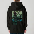 ドコデモモタード*DOCOMOTAのDOCODEMO MOTARD THE SIMPLE TYPO + Mayaaan　Duotone Heavyweight Hoodie