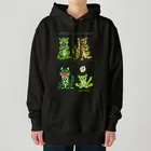 タタナ幻獣館のGreen Food Tigers Heavyweight Hoodie