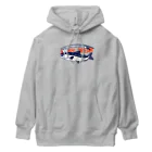 イラスト MONYAAT のサーモン サモタンの夢    ちいさめ Heavyweight Hoodie