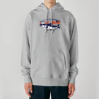 イラスト MONYAAT のサーモン サモタンの夢    ちいさめ Heavyweight Hoodie