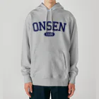 瀬高きりん♨温泉グッズのONSEN 1126（ネイビー） Heavyweight Hoodie