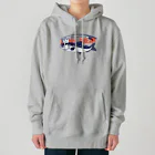 イラスト MONYAAT のサーモン サモタンの夢    ちいさめ Heavyweight Hoodie