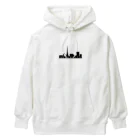 divercityのDIVERCITY フロントプリントロゴフーディ Heavyweight Hoodie