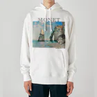MUGEN ARTのモネ　エトルタの断崖  Claude Monet Heavyweight Hoodie